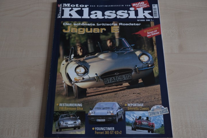 Deckblatt Motor Klassik (08/1999)